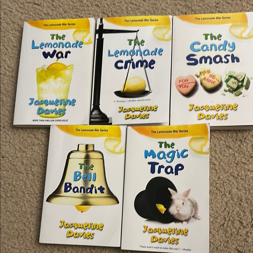 The Lemonade War Series by Jacqueline Davies